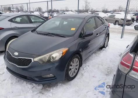 2014 Kia Forte Ex из США, поврежденный, VIN KNAFX4A88E5172088